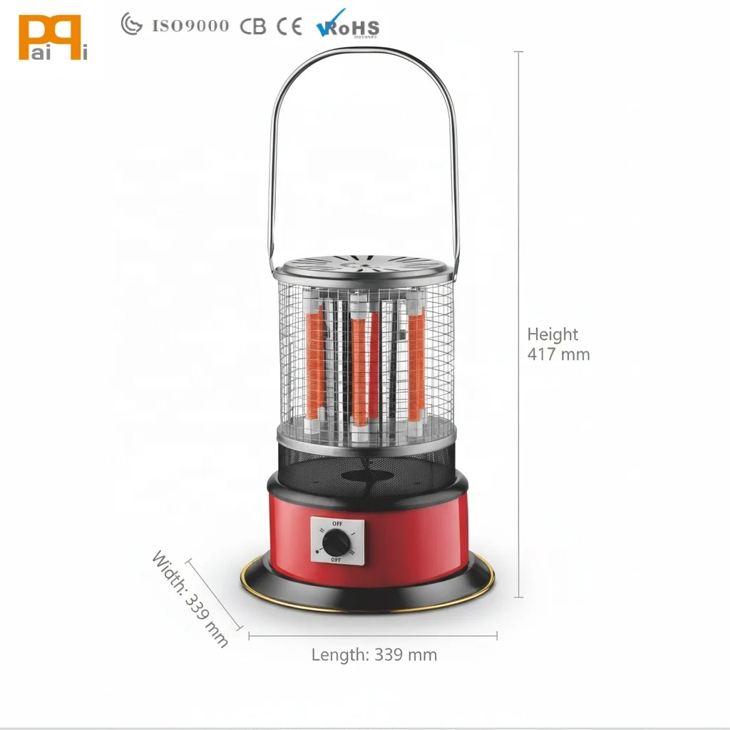 Smart Wi-Fi enabled 110V wall-mounted heater with mobile app interface