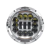 led light for Jeep High/Low beam 7inch head lamp with halo simple design 12V driving headlights for offroad