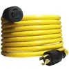 L14-30 Plug to L14-30 Connector extension cord machine