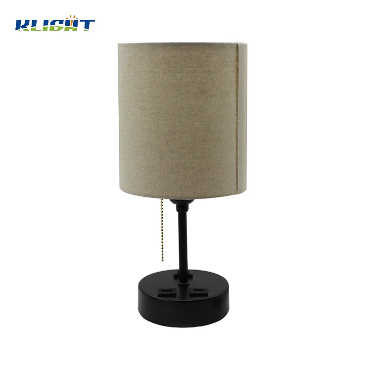 Modern light fixtures indoor LED night desk table lamp for bedroom