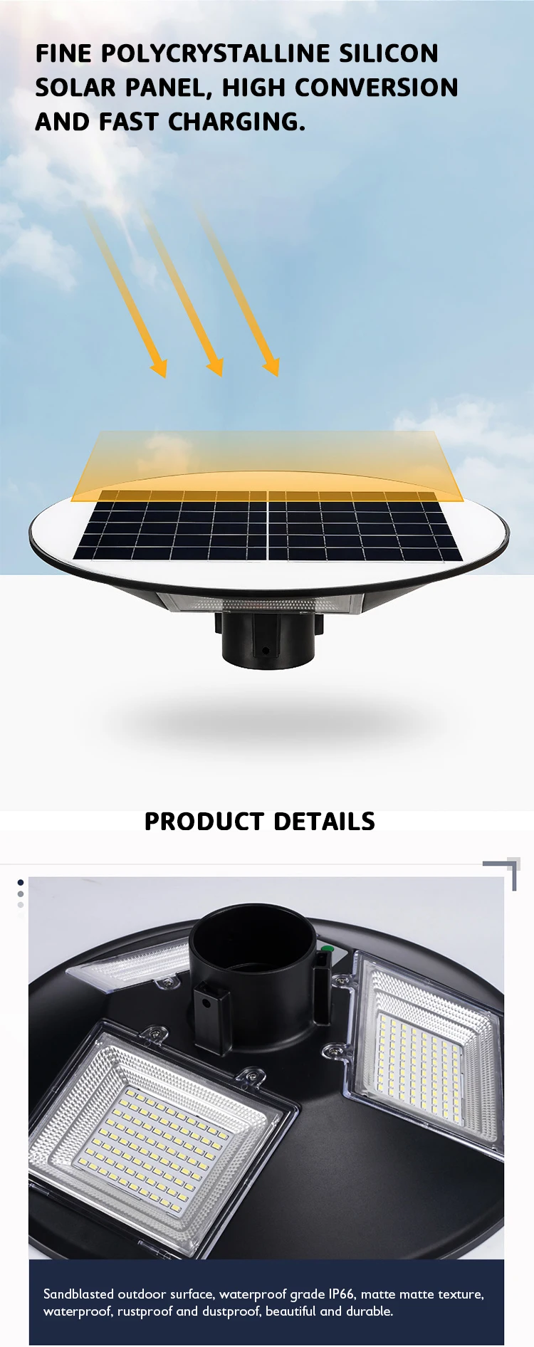 IP66 Waterproof Remote Control UFO Garden Landscape Street Lights,Solar Lights Outdoor Garden