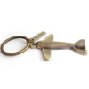 Customizable Airplane Key Chain Big Challenge Coin Cool Keychain