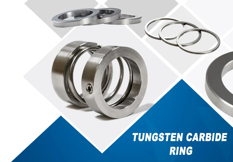 Cemented Carbide Seal Ring Mechanical Seal Tungsten Carbide Dynamic And Static Ring Blank For