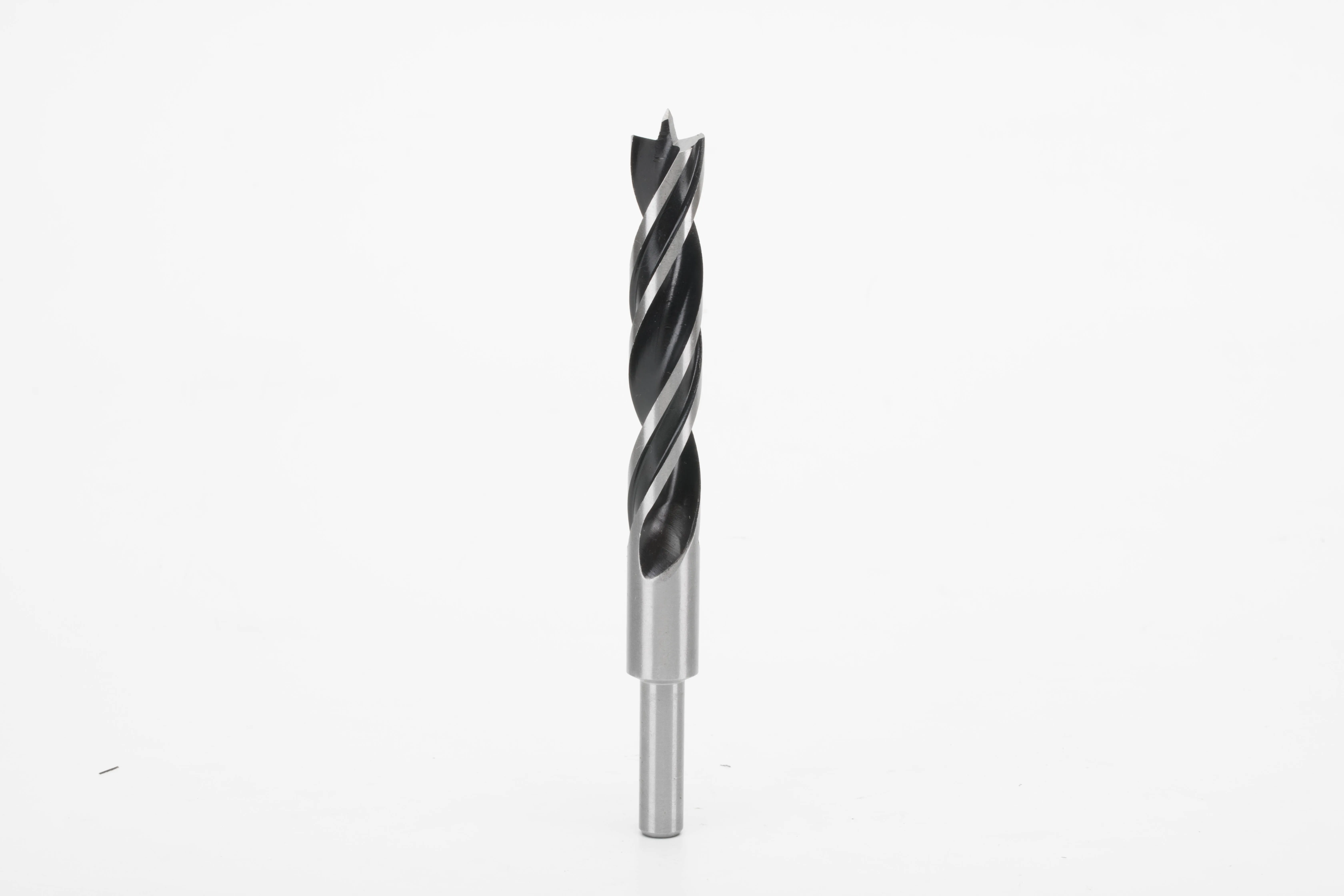 High Quality Brad Point Double Groove Wood Working Drill Round Shank