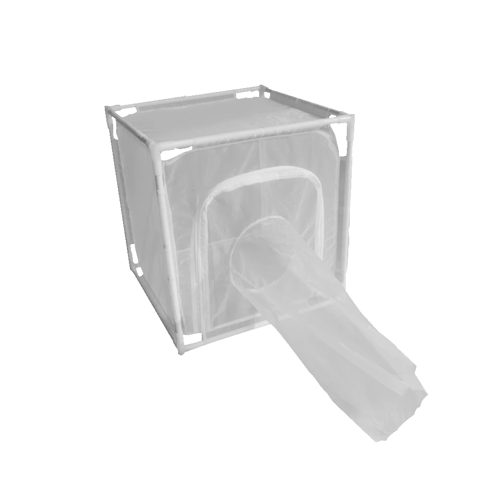 120 Mesh Thick Nylon Mesh Laboratory Insect Black Soldier Fly Cage