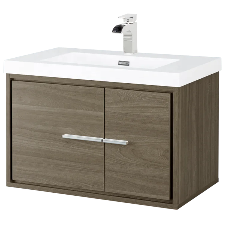 30 Inch Bathroom Vanity Sets Modern Design Grey Wall Mounted Bathroom