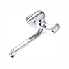 high quality Horizontal kitchen faucet Wall Mounted chrome single Handle with Hot And Cold water Mixer Tap