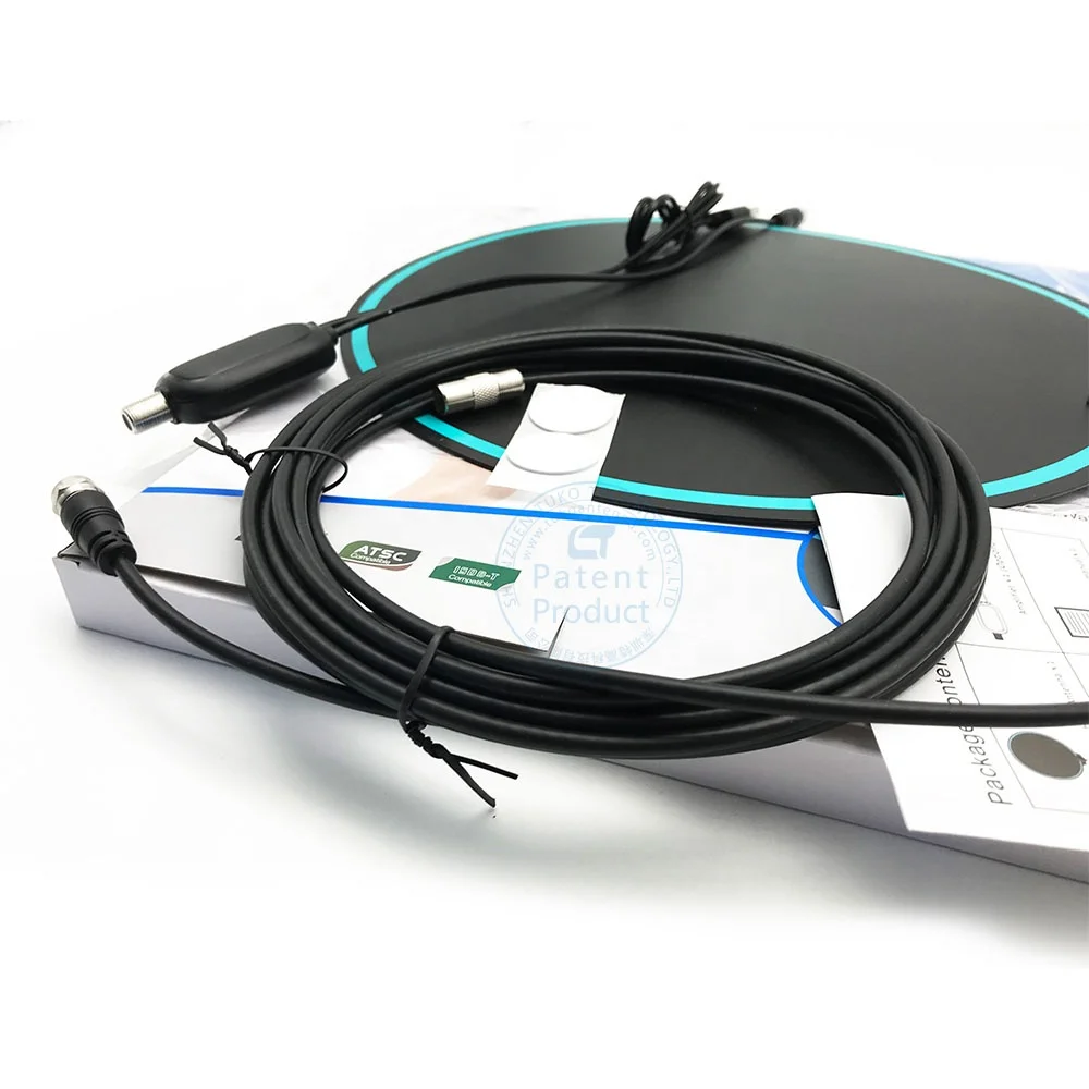 最畅销的高增益uhf电视天线室内天线fm vhf uhf数字高清晰度电视