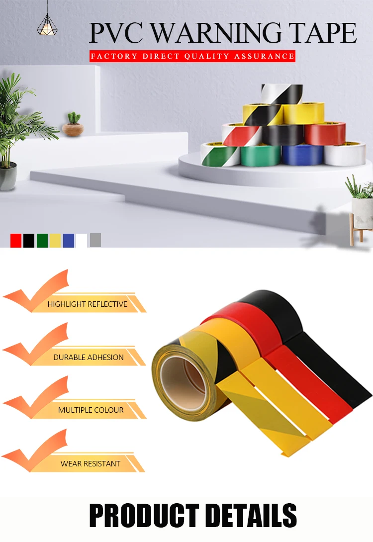 Pvc Material Safety Hazard Industrial Warning Tape Buy