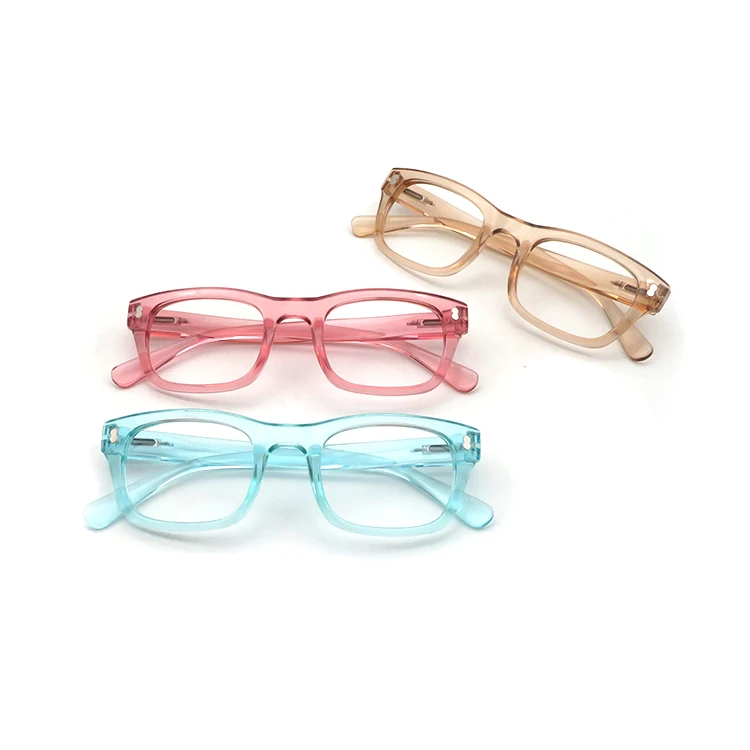 
Stylish fashion comfortable square pc optical anti blue light reading glasses 