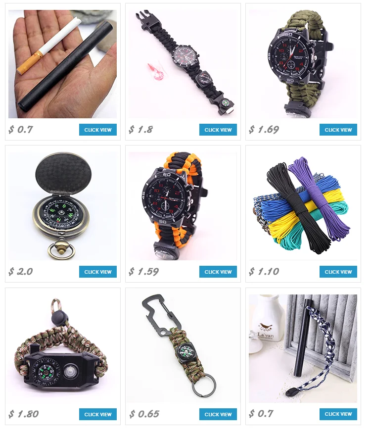 Clear Plastic Button Small Mini Compass For Survival Kit Hiking Camping Outdoor Sports