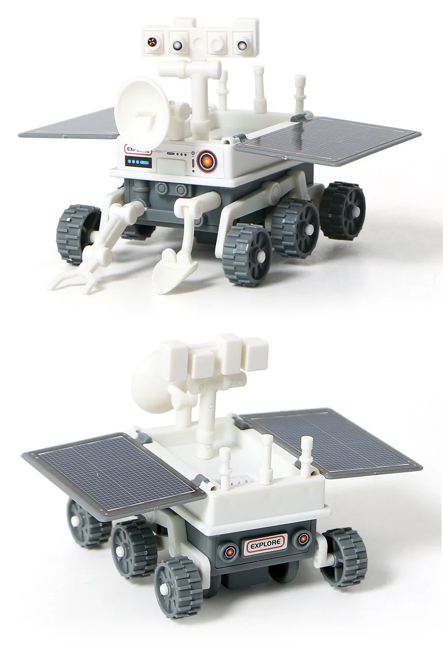 Solar Toys Space Stem 3 In 1 Space Engineer Building Toy,Diy Science