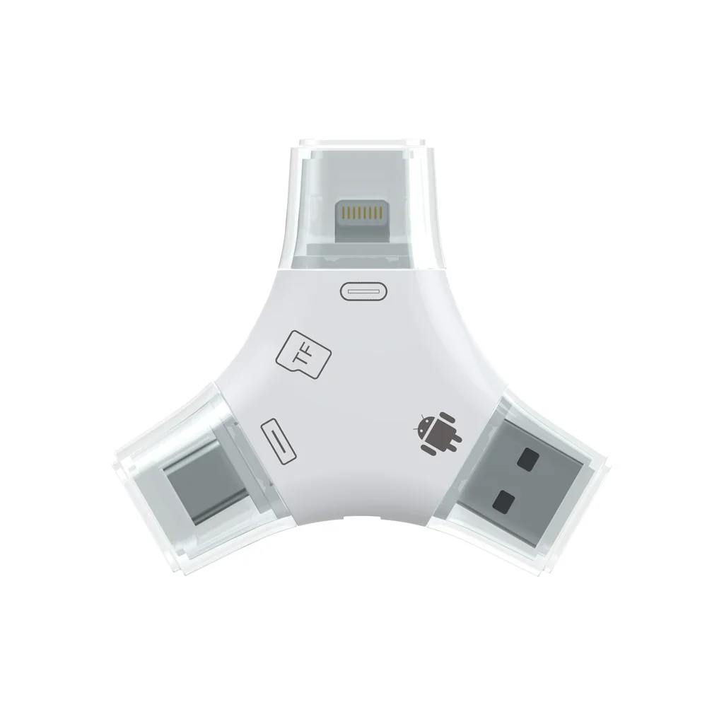 Smart Chip Module Hybrid USB 2.0 Flash Card Reader Drive - ANKUX.COM