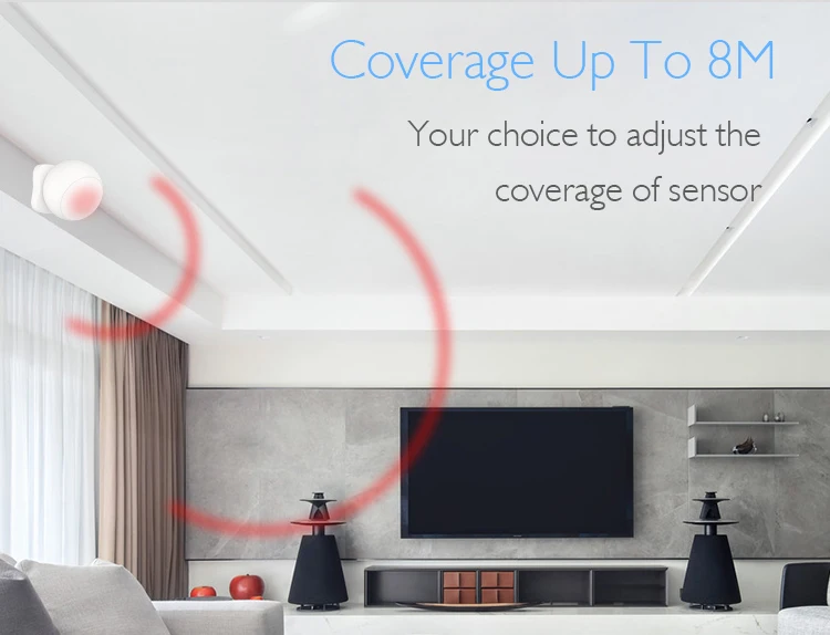 Wireless Human Body Infrared Detector Sensor For Smart Home Automation Security System - ANKUX.COM
