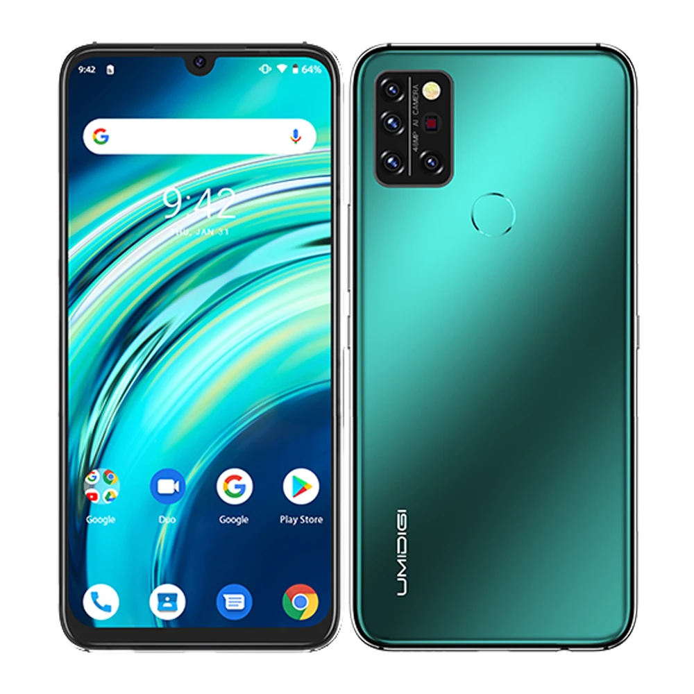 

4g martphone,2 Pieces, Forest green / onyx black