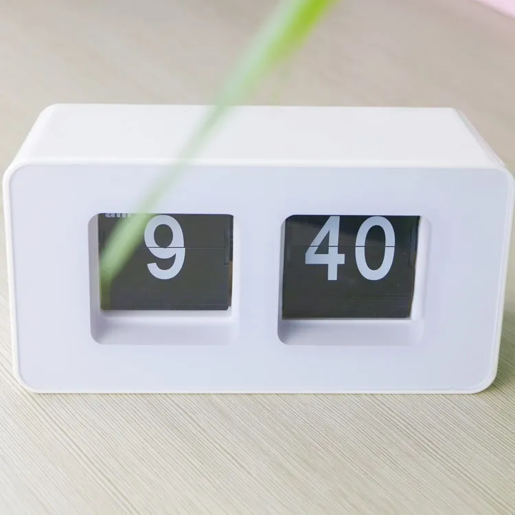 Khcl086 Aa Battery Powered Page Turning Table Desk Number Flip Alarm