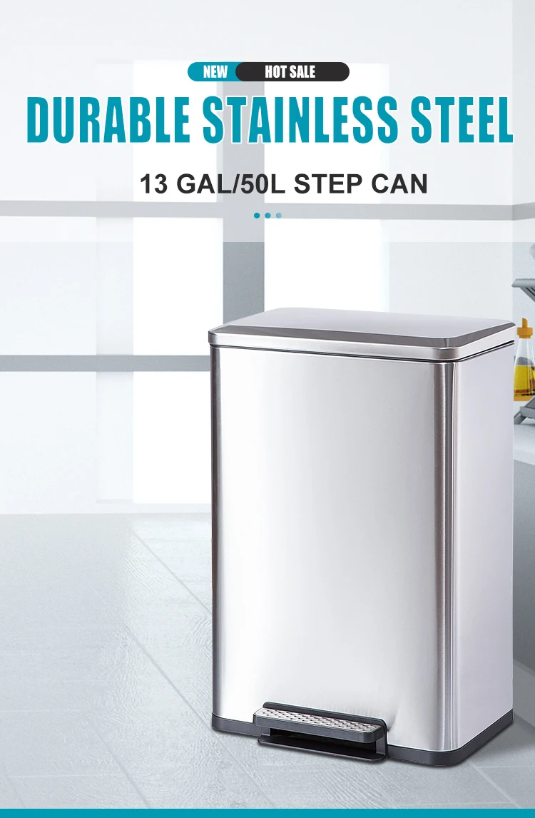 50l Stainless Steel Intelligent Compost Bin For Kitchen/kitchen Trash