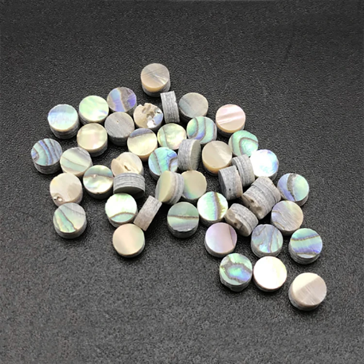 Mop Abalone Pearl White Inlay Dots Markers Stickers Fretboard Guitar