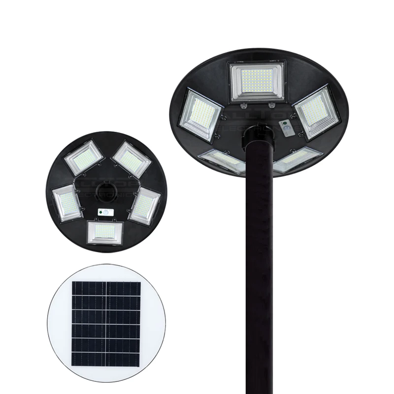 IP65 Outdoor waterproof 6v garden road path lighting integrated 300w 500w all in one led solar garden light
