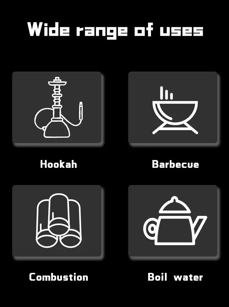 Factory Sell Shisha Torch Charcoal For Hookah Incense Round Tablets