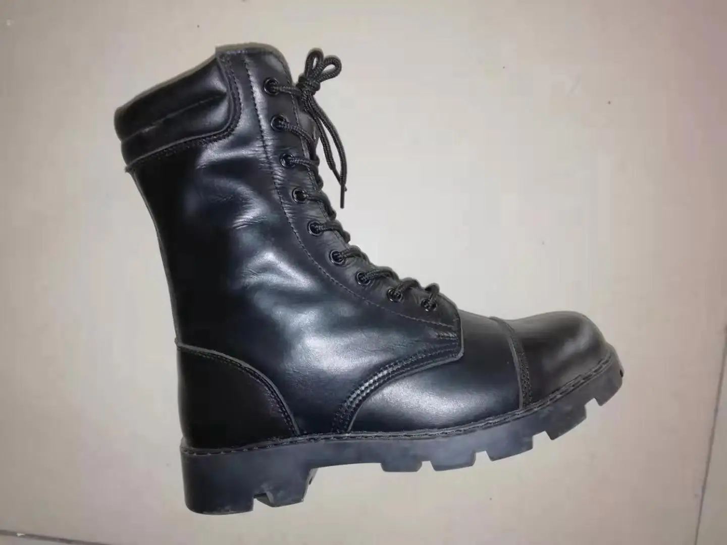 Cheap Full Leather Combat Black Nepal Army Boots - Buy Black Nepal Army ...