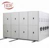 Office mobile filing shelving units movable storage cabinet file compactor for bank