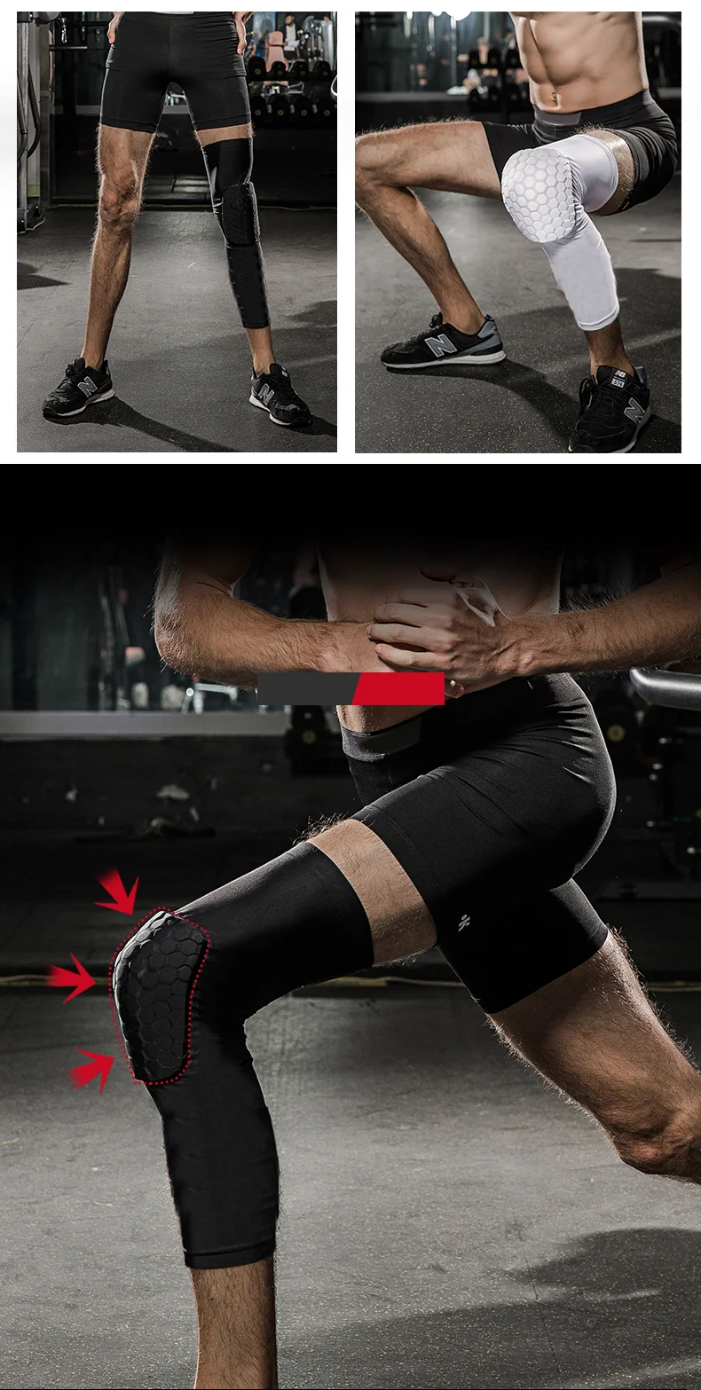 Factory Price Wholesale Compression Basketball Knee Sleeve Support