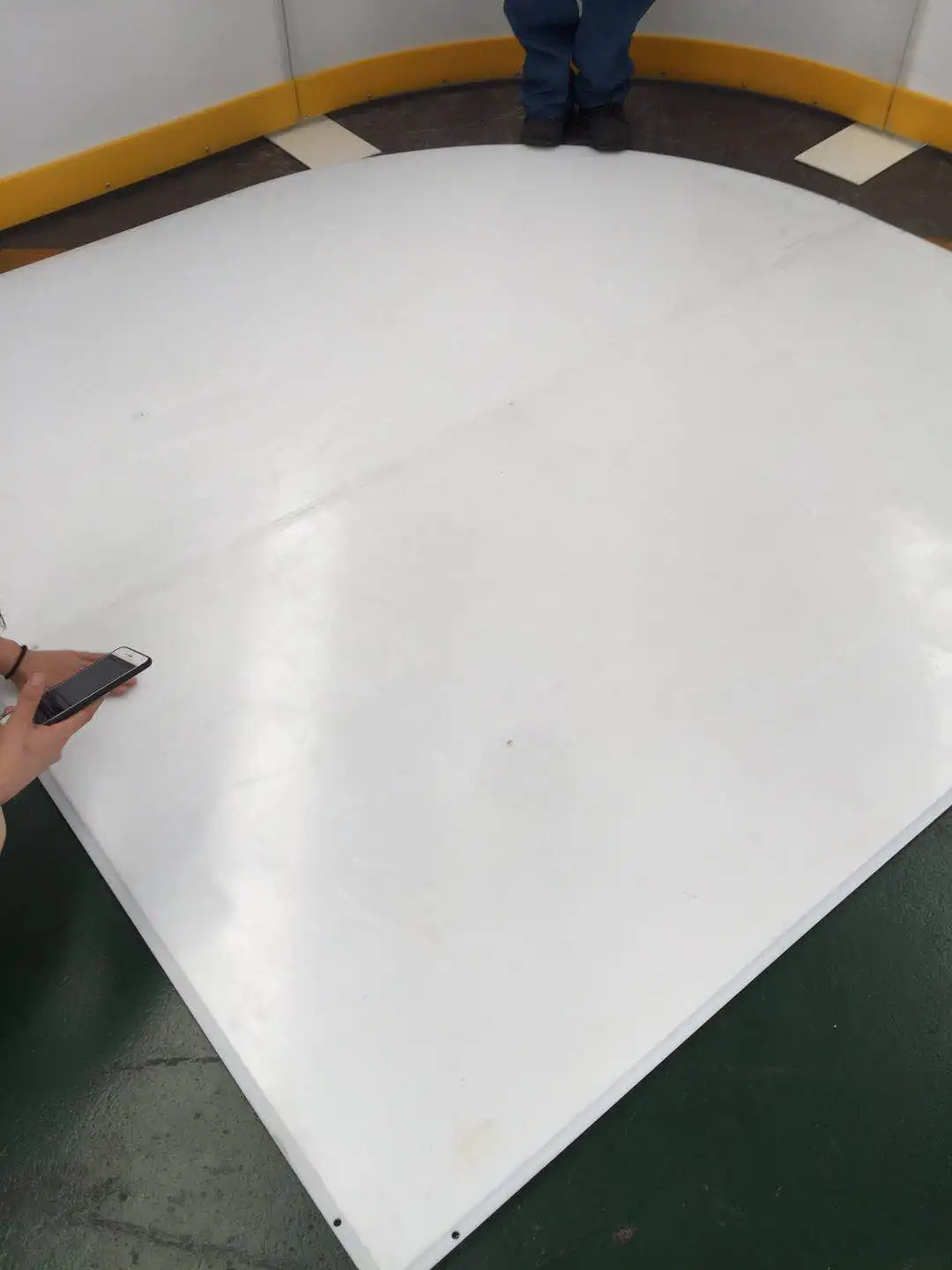 Uhmw Plastic Skating Rink Distributor Low Cost Pe Sheet Synthetic Ice