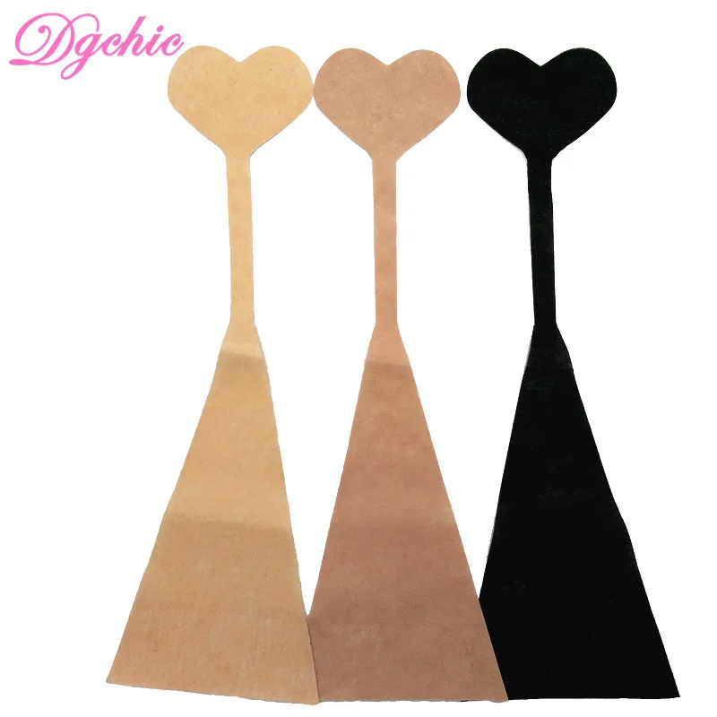 2 Reusable Adhesive Thong Black Beige Strapless Thong C String Underwear Sticky, Black Nude, One Size