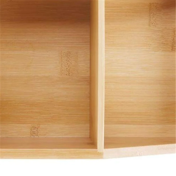 wooden kitchen storage shelf bamboo