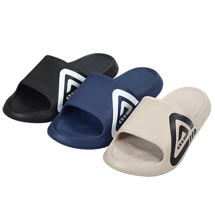 
Wholesale Rubber Mens Slipper Waterproof Non-slip Slip-on PVC Slipper Indoor for Men Slide Home Slipper Male Cheap House Shoes 