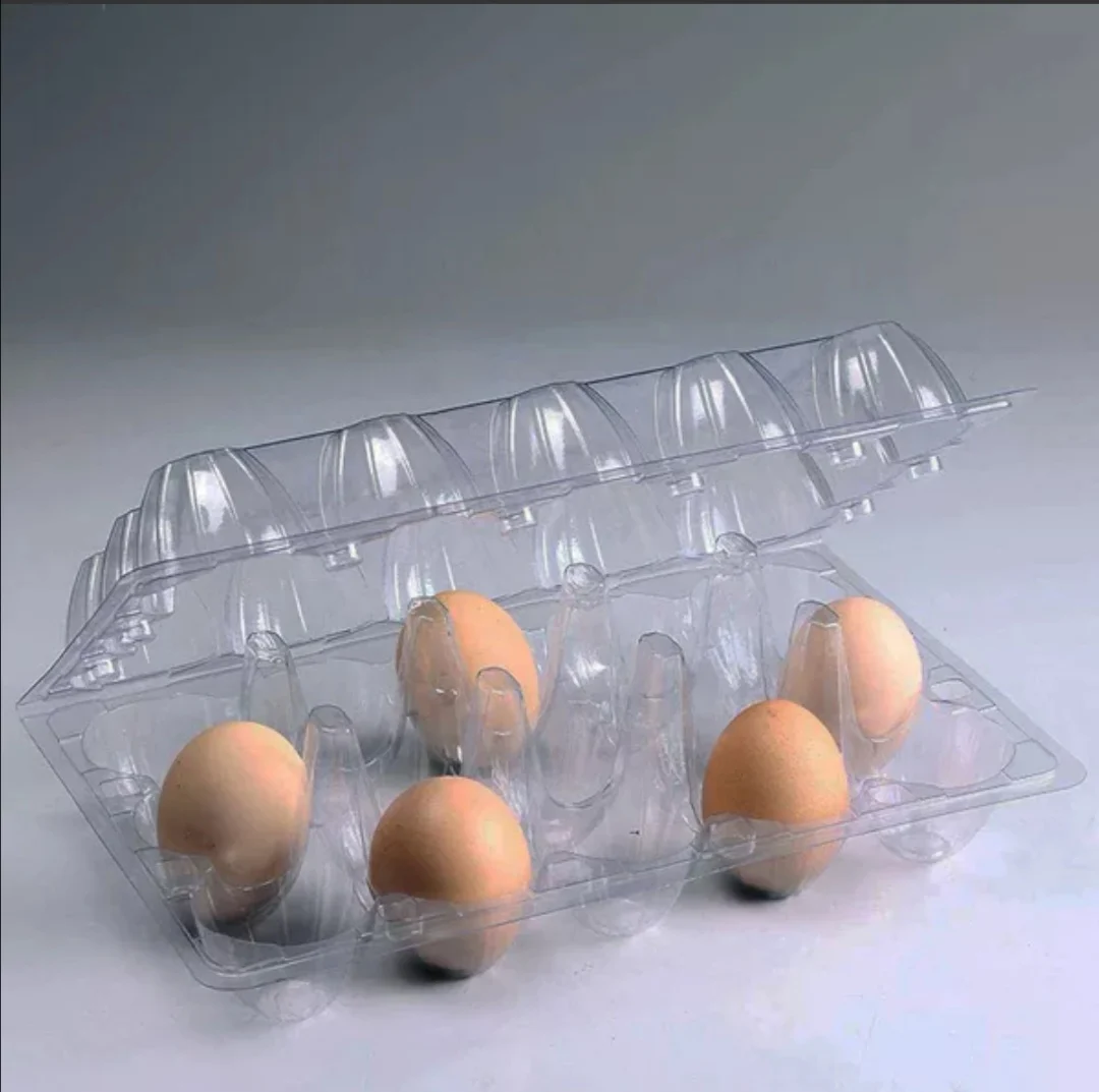 Упаковка для яиц прозрачная