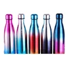500ml New Cola Shaped Stainless Steel Water Bottle Rubber Coated Finished Keep Warmer 24h 350ml 12oz Custom Logo