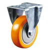 5-inch Medium duty Rigid Caster with PU Wheel