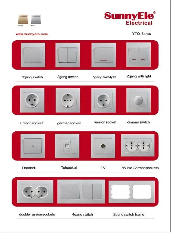 Italian Wall Light Switches And Sockets Buy Italian Wall Socket And