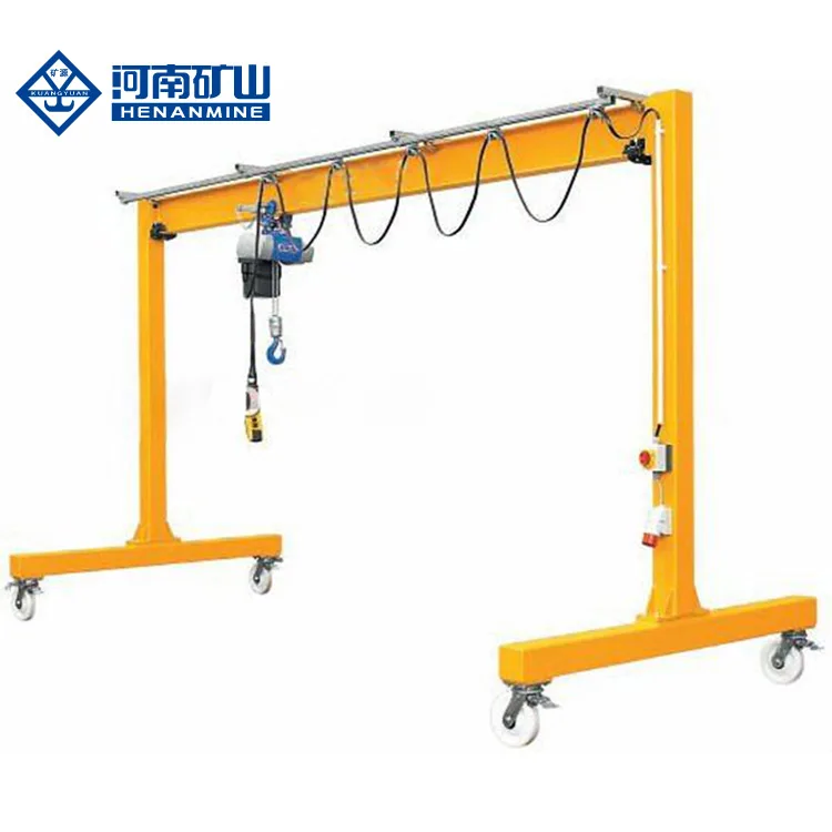 Electric Hoist Mobile Gantry Crane 1 ton 5ton