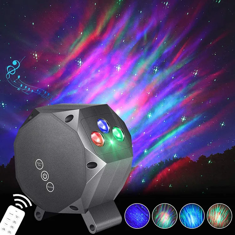 YZORA 2020 Amazon Top Sale Smart WIFI Bluetooth Multi Function baby musical Laser Projector Starry Star LED Night Light