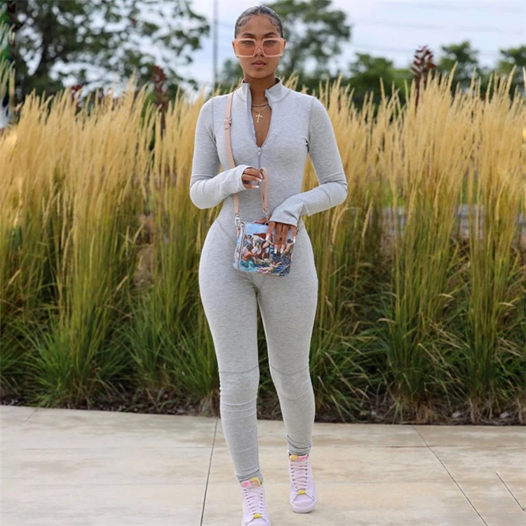 Fall 2021 Fashion Trendy Women Clothes Jumpsuits Women 2021 Women Jumpsuits And Rompers Bodycon Jumpsuit