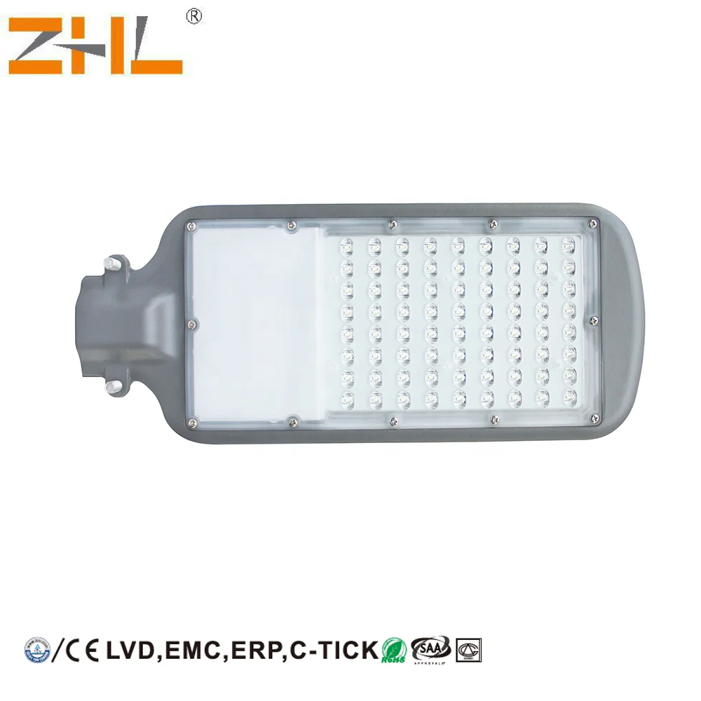 ZHL 5 years warranty hot sale 150W CE approved upscale Isolated driver SMD3030 IP65 waterproof SPD 6KV 130Lm/W LED street light