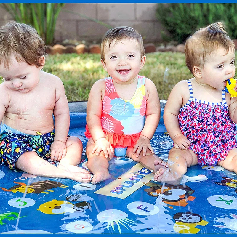 Hot Sale 67inch Outdoor Water Fun Sprinkler Splash Play Mat