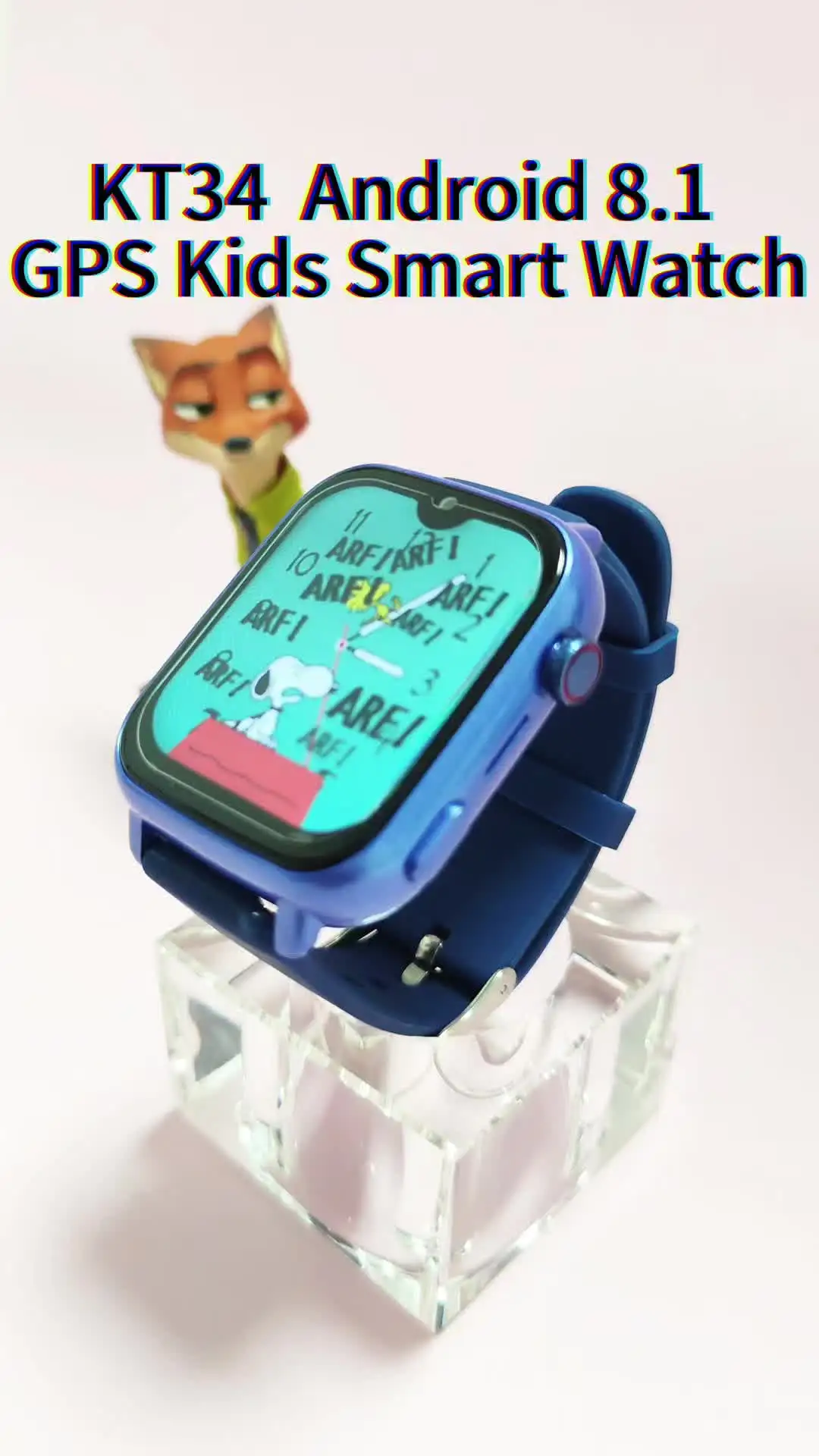 GPS Watches KT34 Android Real-time Tracker in Setracker2 Multiple  Language Large Screen Camera Kids Smart Watch Google Play