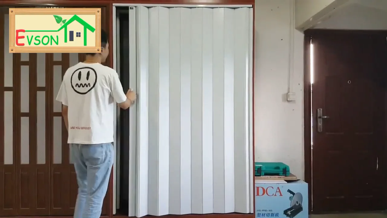 Pvc Partition Wall Partition Sliding Folding Door Design Buy Door