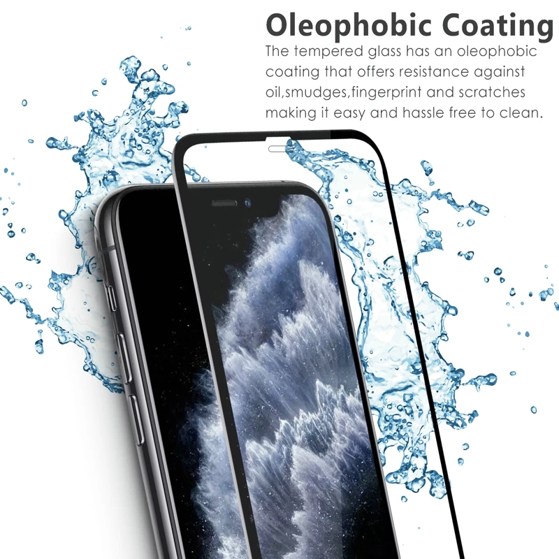 NEW 5D Screen Protector Full Cover Tempered Glass Perfect Fit Protective Film For iphone 11 11 Pro 11Pro MAX