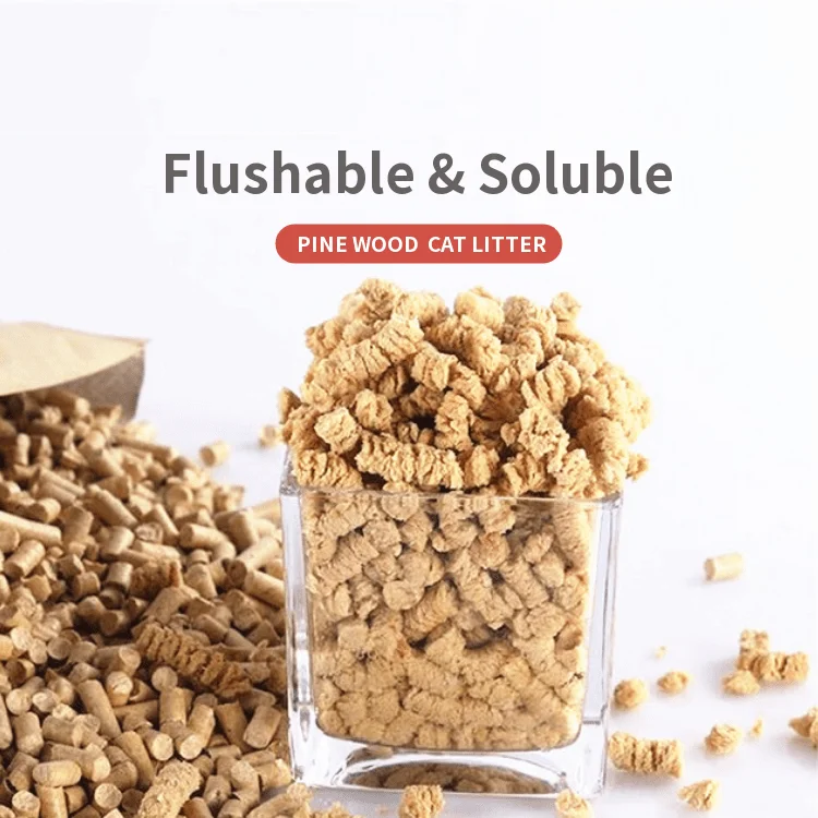 100 Natural Pine Wood Chip Pellets Cat Litter Buy Cat Litter Wood