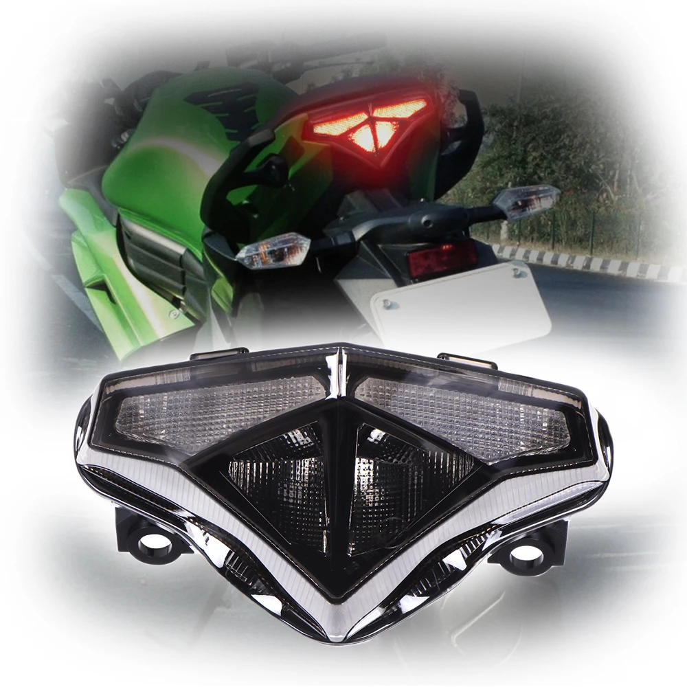 12V DC Led Tail Light for 2012-2016 Kawasaki Ninja 650R ER6N ER6F