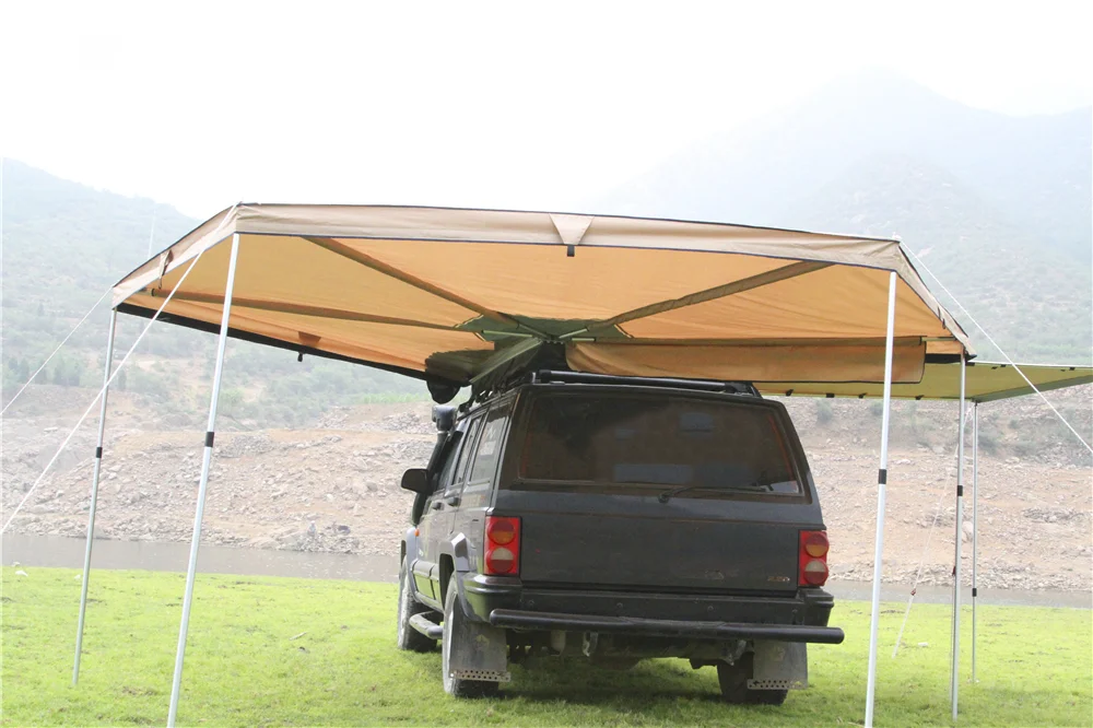 Outdoor Camping Waterproof 420d Oxford Car Fox Wing Awning Buy Fox