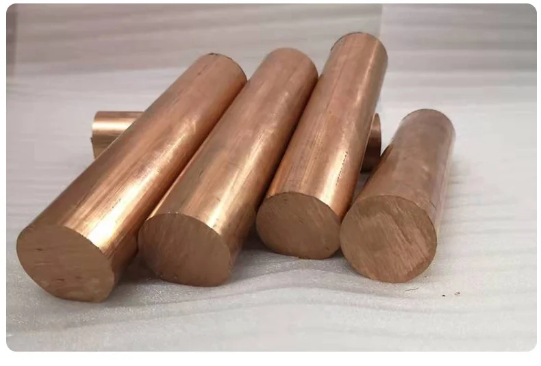 T2 Red Copper Rod Large Diameter 20-50mm Pure Copper Mold Electrode Zero Cut C1100 Specification Metal & Metal Products