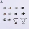 Custom Made Brand Name Logo Jeans Metal Button And Rivet For Denim Jacket Shirts Coat And Shoes
