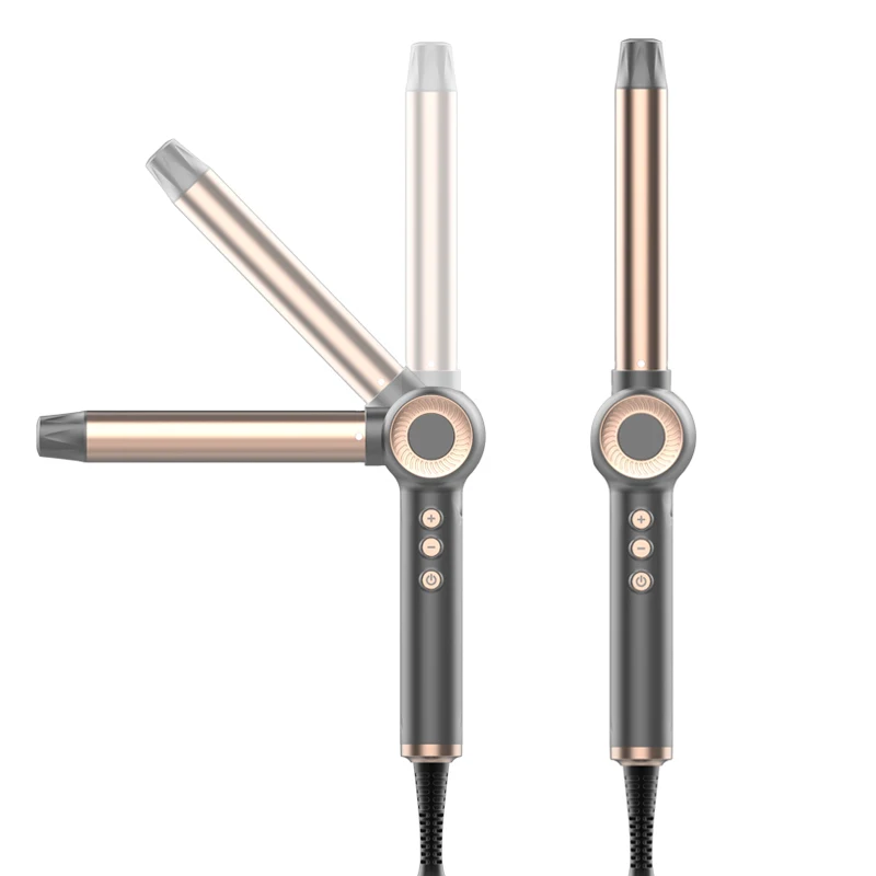 New 410f Gun Curler Hair Curling Iron 25mm Wend Folding Hair Curler