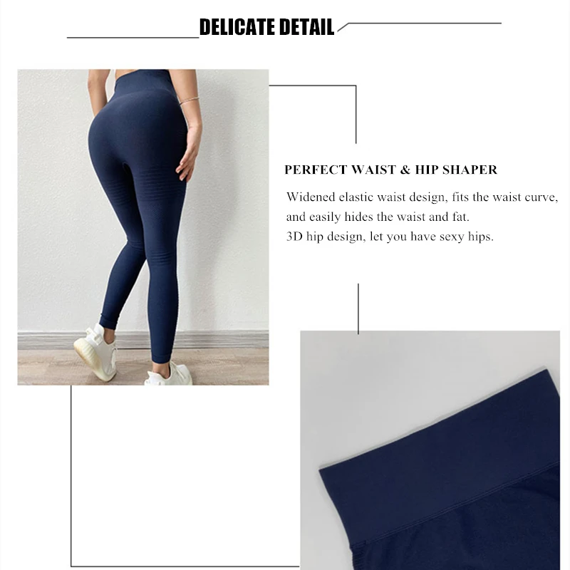 Amesin Anti Cellulite Leggings No Bad Smell Seamless Leggings Yoga Pant